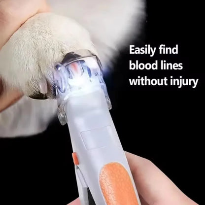 Professional Pet Nail Clipper Scissors With LED Light Cat Dog Nail Clipper Tool Scissors Nail Toeclaw Cutter Scissors Pet Supply